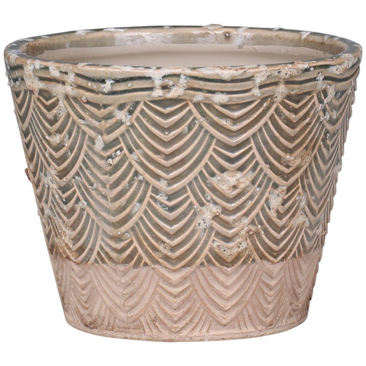 Valence Flowerpot Fan Pattern, Medium