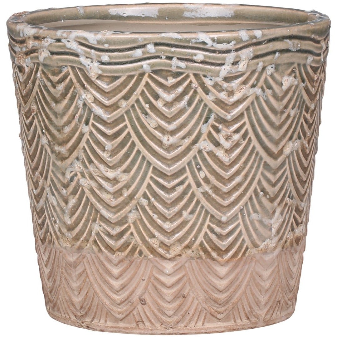 Valence Flowerpot Fan Pattern, Large