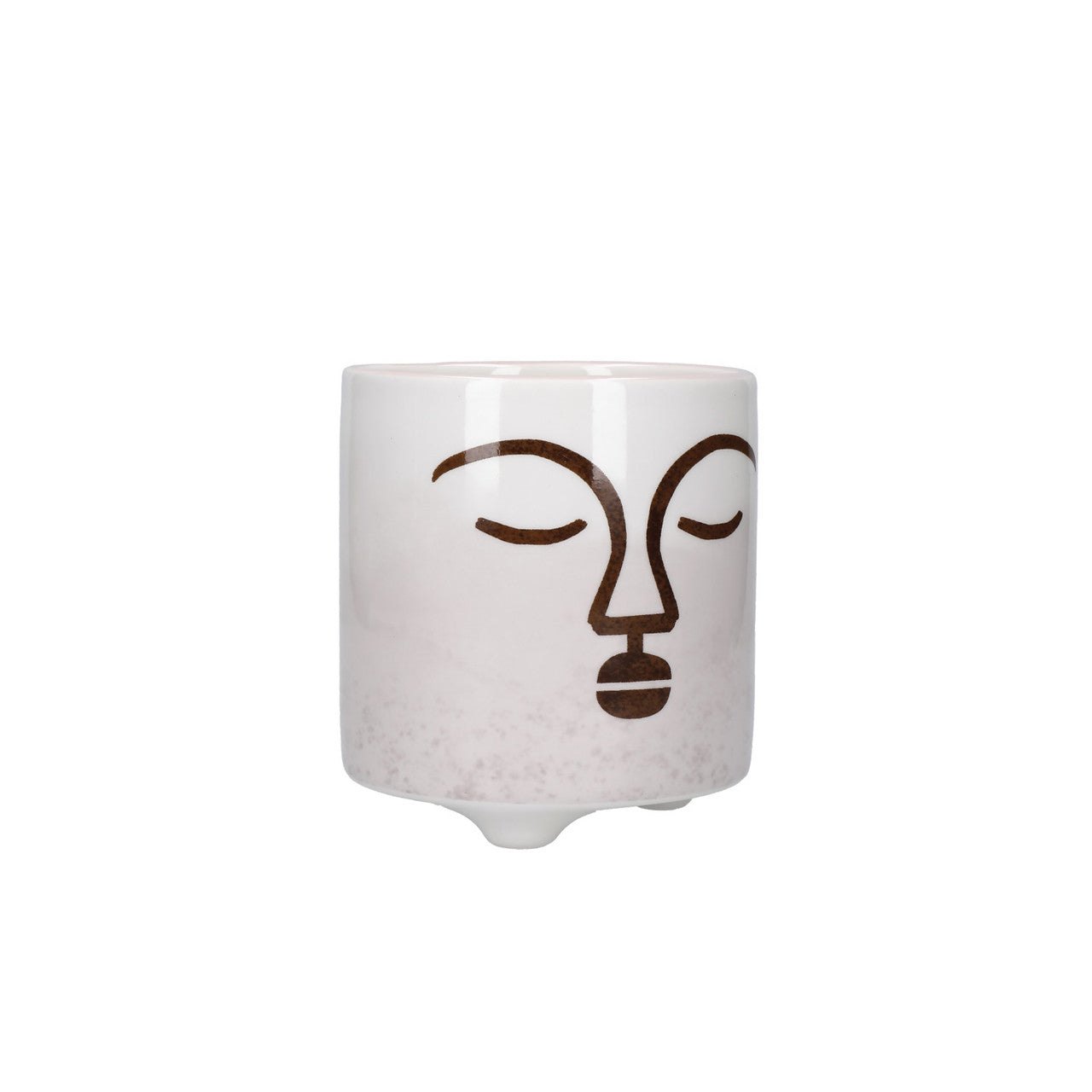 KitchenCraft Mini Planter with Terracotta Face Design