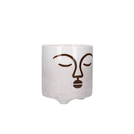 KitchenCraft Mini Planter with Terracotta Face Design